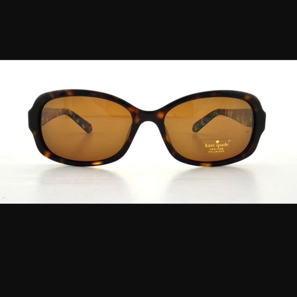 Kate Spade New York Polarized Sunglasses DARYA/PIS TORTOISE FLORAL. - Picture 7 of 16